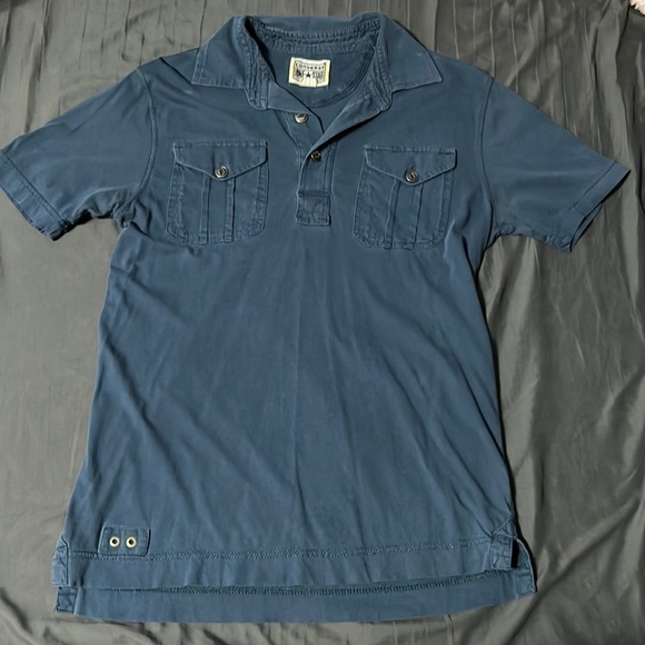Converse Navy Blue Polo. Size Small. - Picture 1 of 5